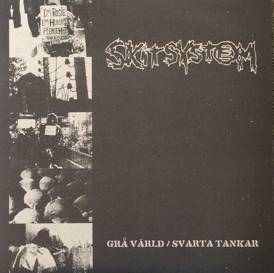 SKITSYSTEM – Grå Värld / Svarta Tankar LP