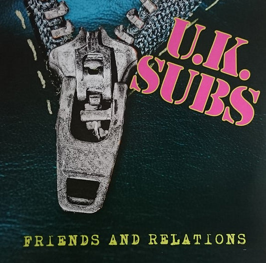 U.K. SUBS – Friends & Relations LP (clear vinyl)