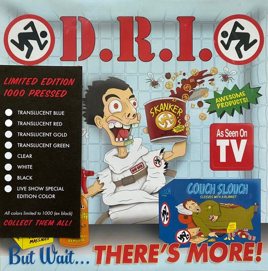D.R.I. – But Wait, There's More! 7" (gold translucent vinyl)