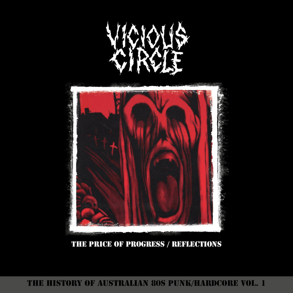 VISCIOUS CIRLCE – The Price Of Progress / Reflections 2xLP (red vinyl)