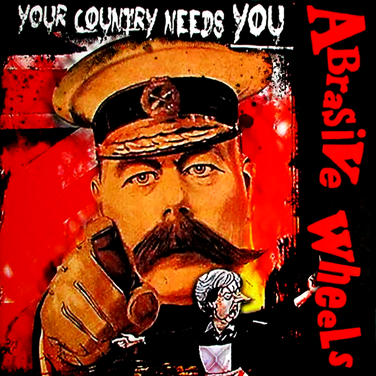 ABRASIVE WHEELS – Your Country Needs You LP (purple vinyl)