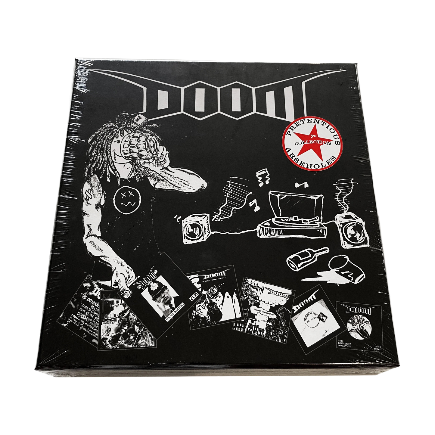 DOOM‎ – Pretentious Arseholes 7" Collection Box Set