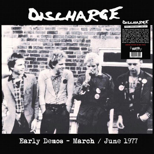 DISCHARGE – Early Demos - March / June 1977 LP (red vinyl)