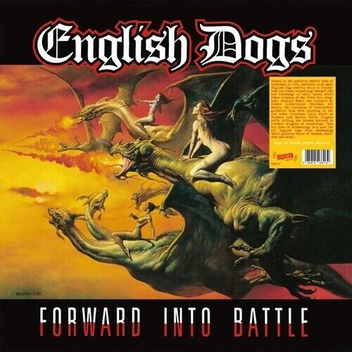 ENGLISH DOGS – Forward Into Battle LP