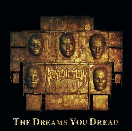 BENEDICTION – The Dreams You Dread LP (black/gold splatter vinyl)